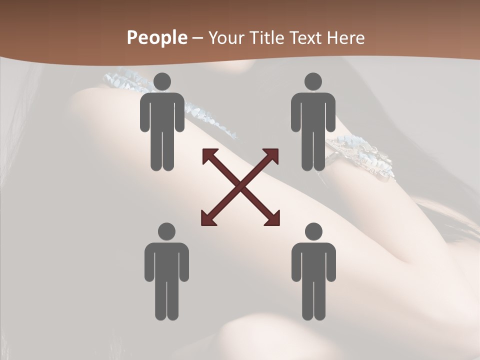 Company Character People PowerPoint Template