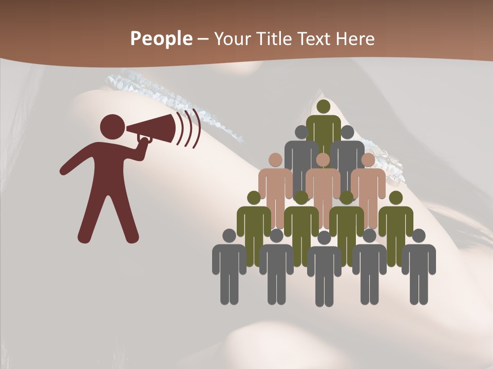 Company Character People PowerPoint Template