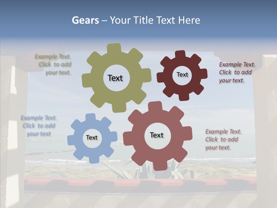 Corporate Character Di Cu Ion PowerPoint Template