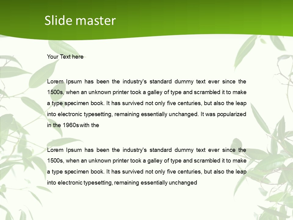 Human Happy Corporation PowerPoint Template
