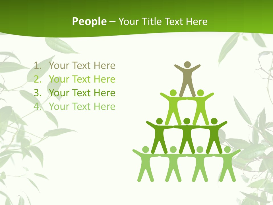 Human Happy Corporation PowerPoint Template