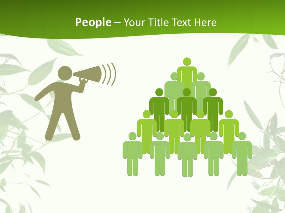 Human Happy Corporation PowerPoint Template