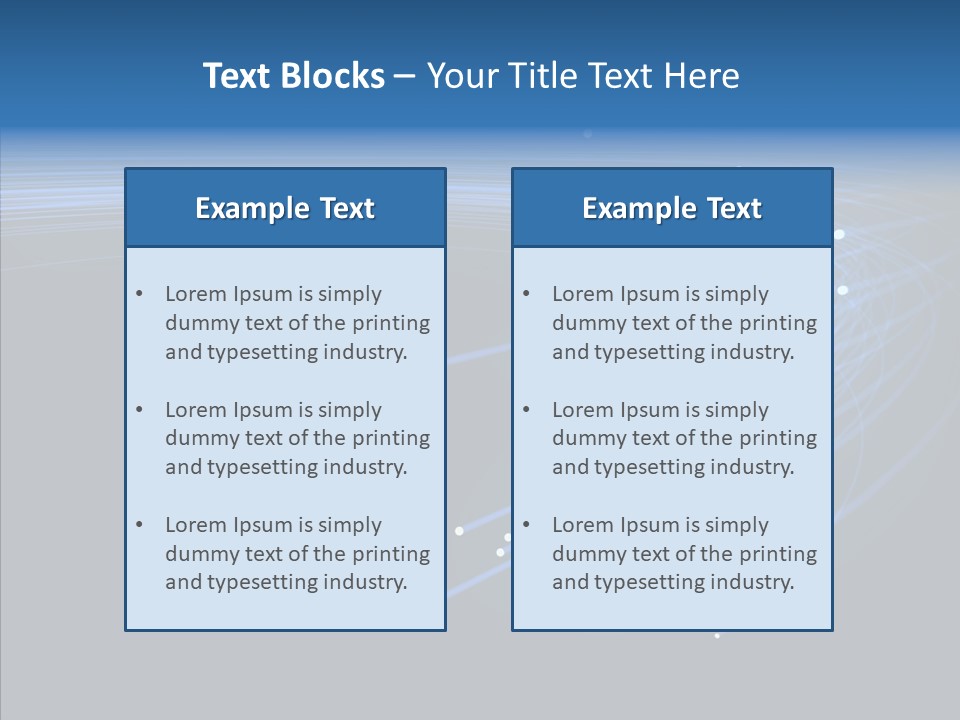 Motion Bun Beam PowerPoint Template
