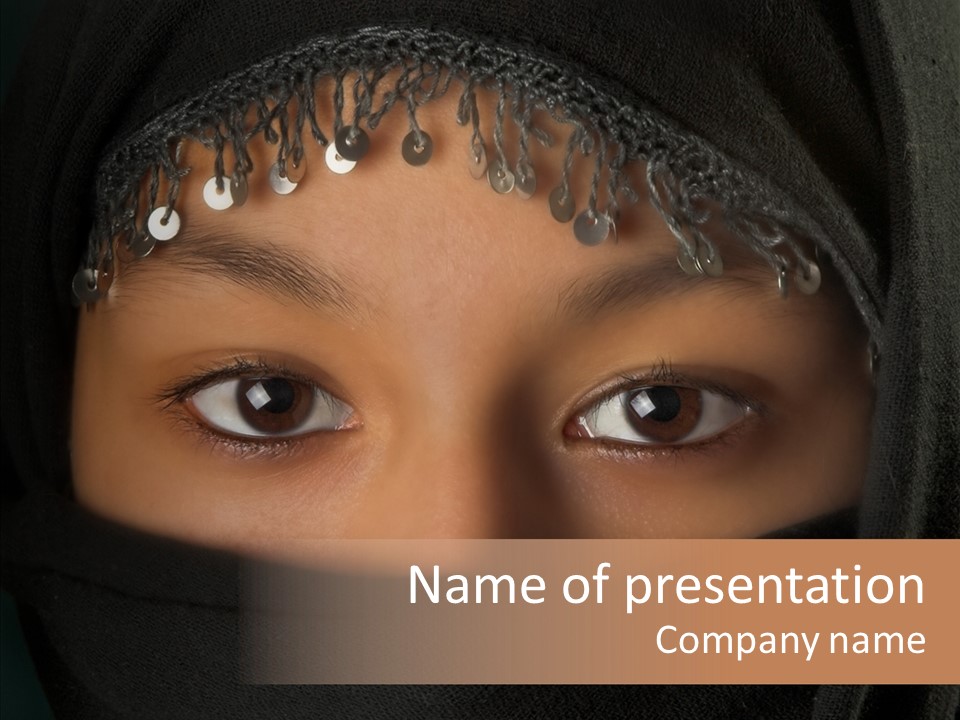 Cultural Exotic Racial PowerPoint Template