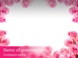 Botanical Bloom Valentine PowerPoint Template