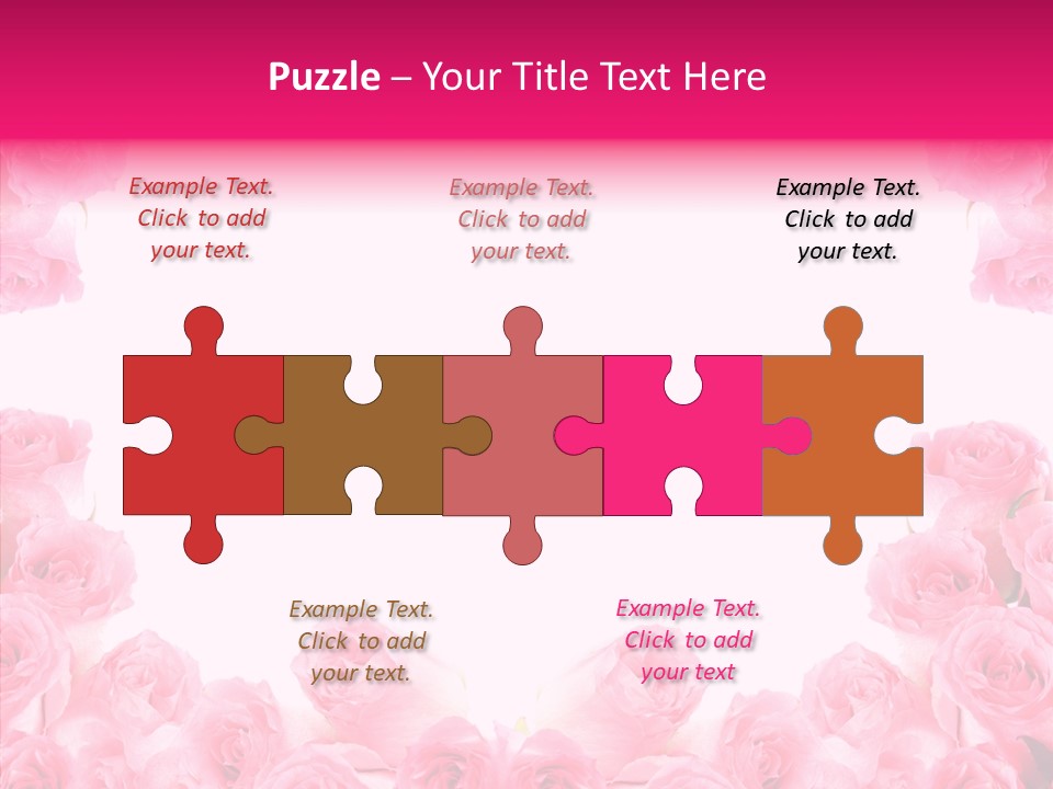 Botanical Bloom Valentine PowerPoint Template