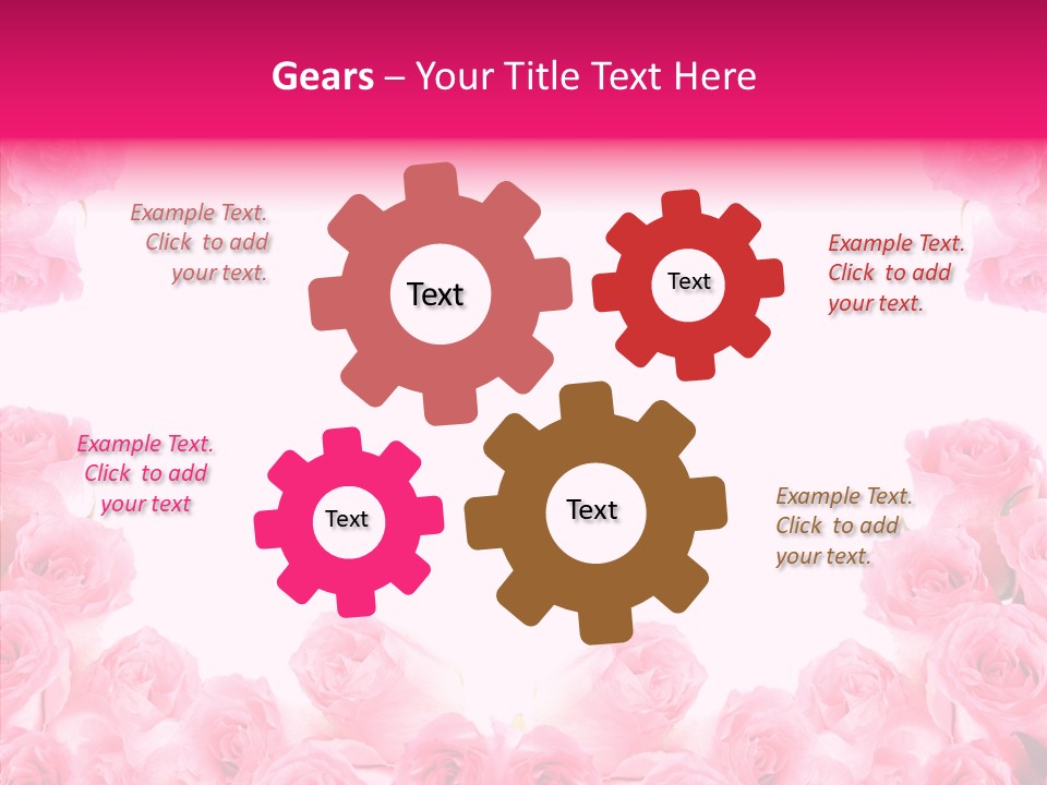 Botanical Bloom Valentine PowerPoint Template