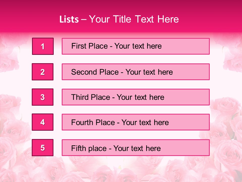 Botanical Bloom Valentine PowerPoint Template