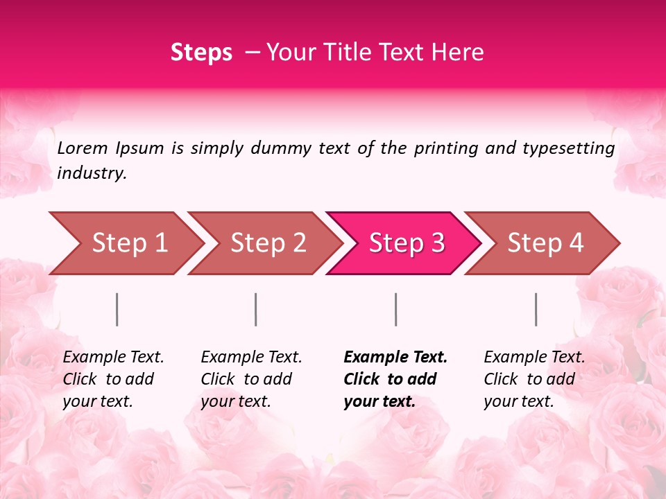 Botanical Bloom Valentine PowerPoint Template