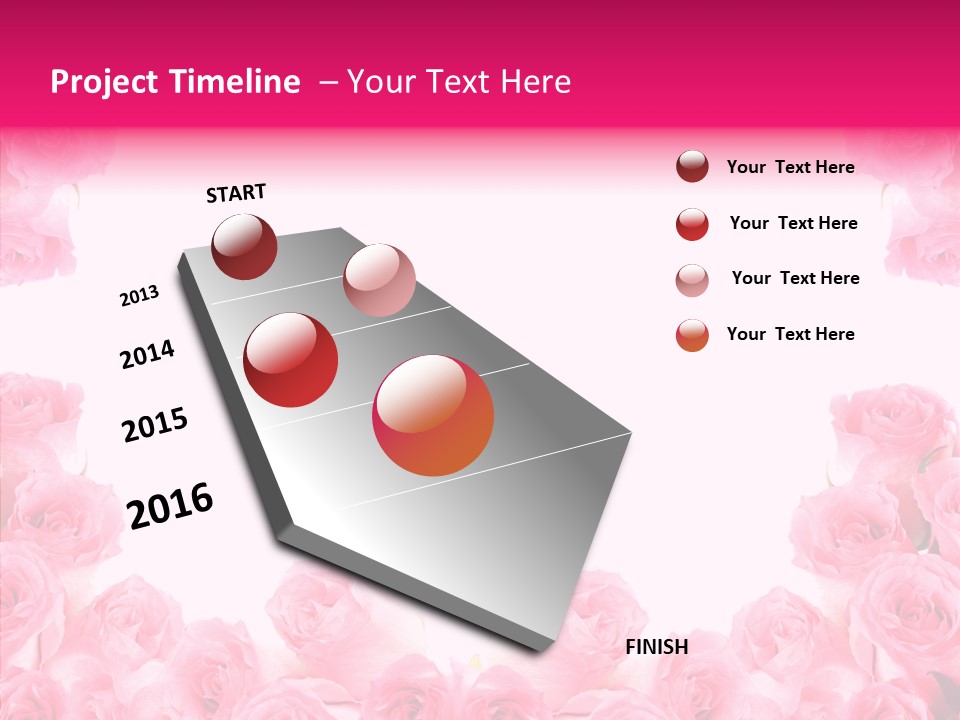Botanical Bloom Valentine PowerPoint Template
