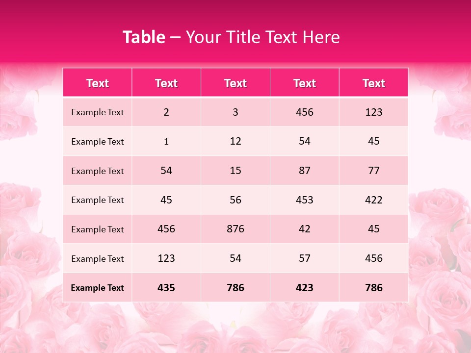 Botanical Bloom Valentine PowerPoint Template