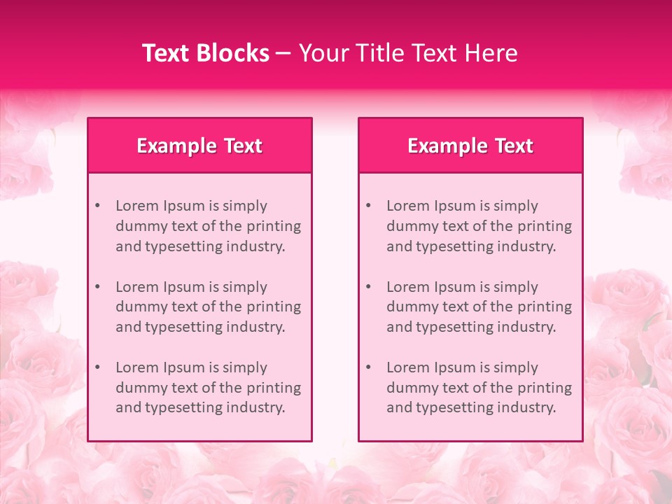 Botanical Bloom Valentine PowerPoint Template