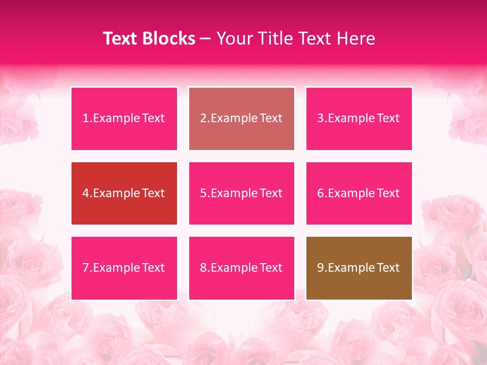 Botanical Bloom Valentine PowerPoint Template