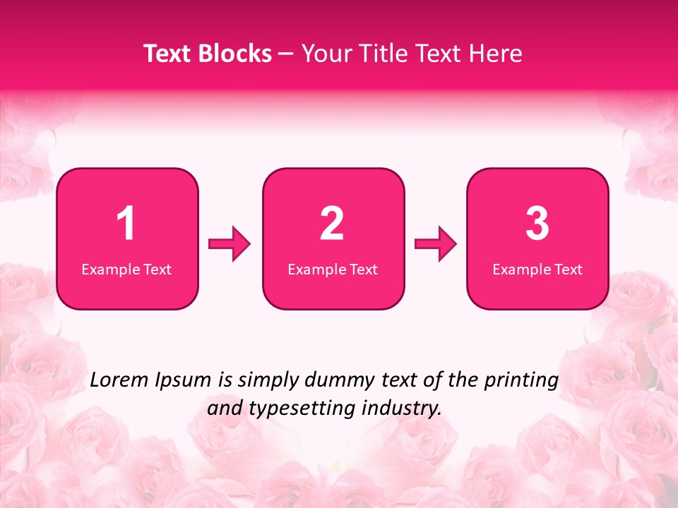 Botanical Bloom Valentine PowerPoint Template