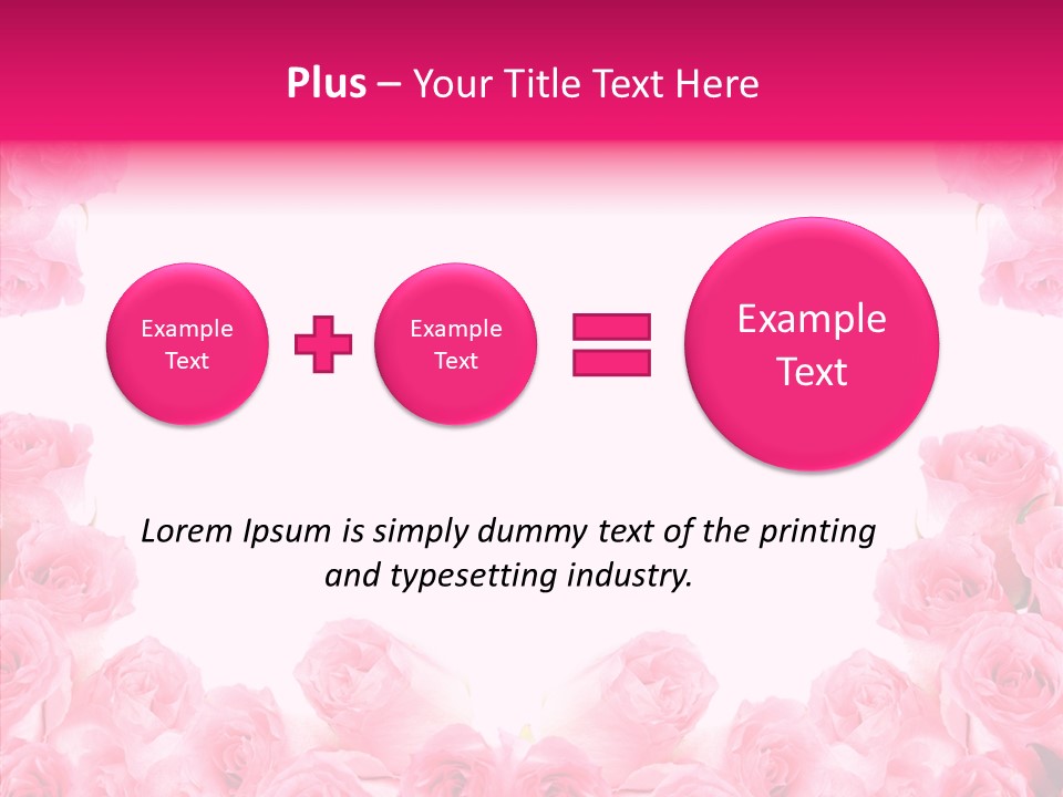 Botanical Bloom Valentine PowerPoint Template