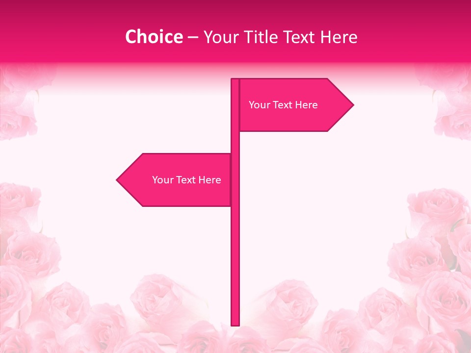 Botanical Bloom Valentine PowerPoint Template