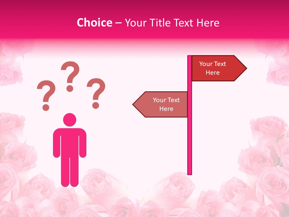Botanical Bloom Valentine PowerPoint Template