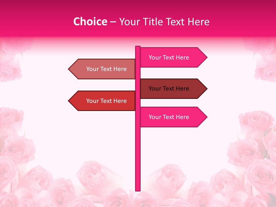 Botanical Bloom Valentine PowerPoint Template