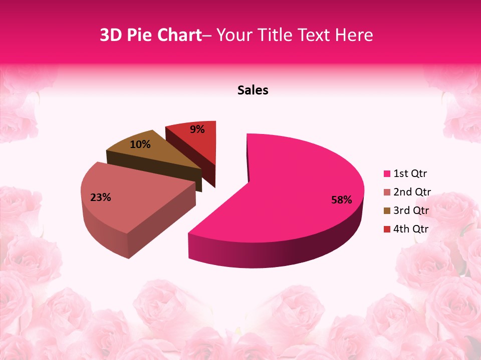 Botanical Bloom Valentine PowerPoint Template