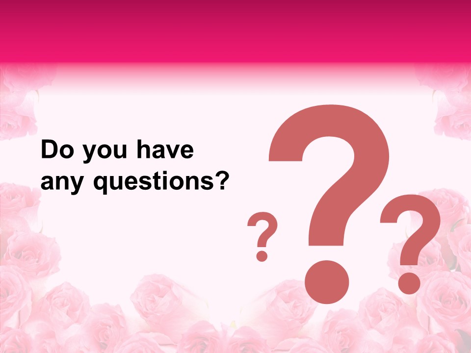 Botanical Bloom Valentine PowerPoint Template