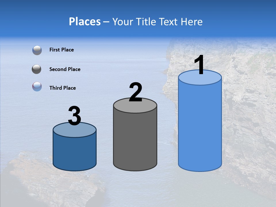 Nature Sea Landscape PowerPoint Template