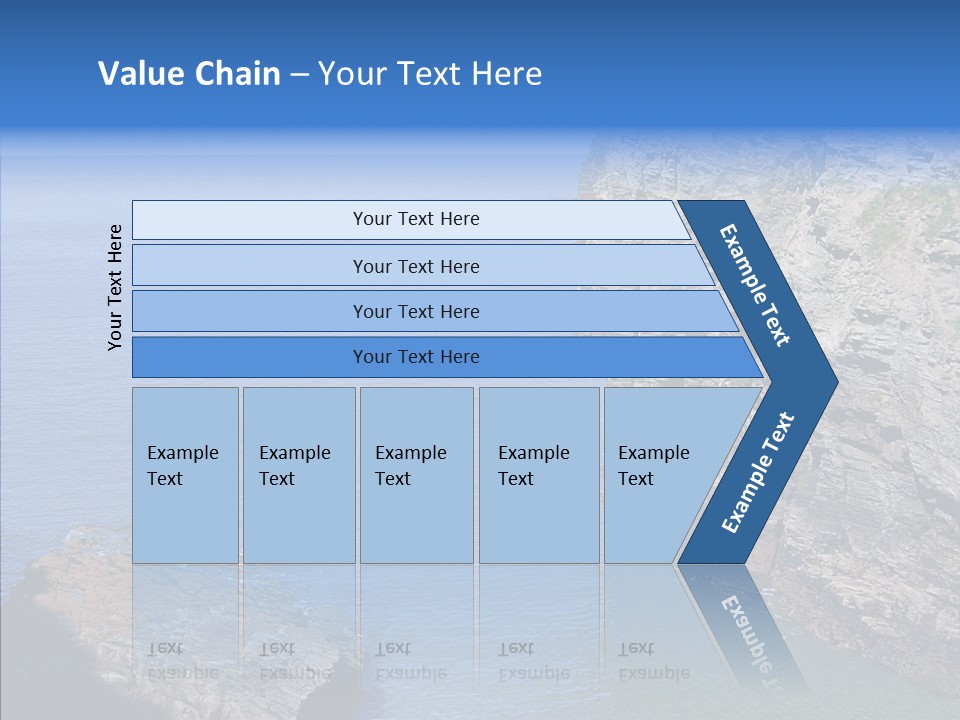 Nature Sea Landscape PowerPoint Template