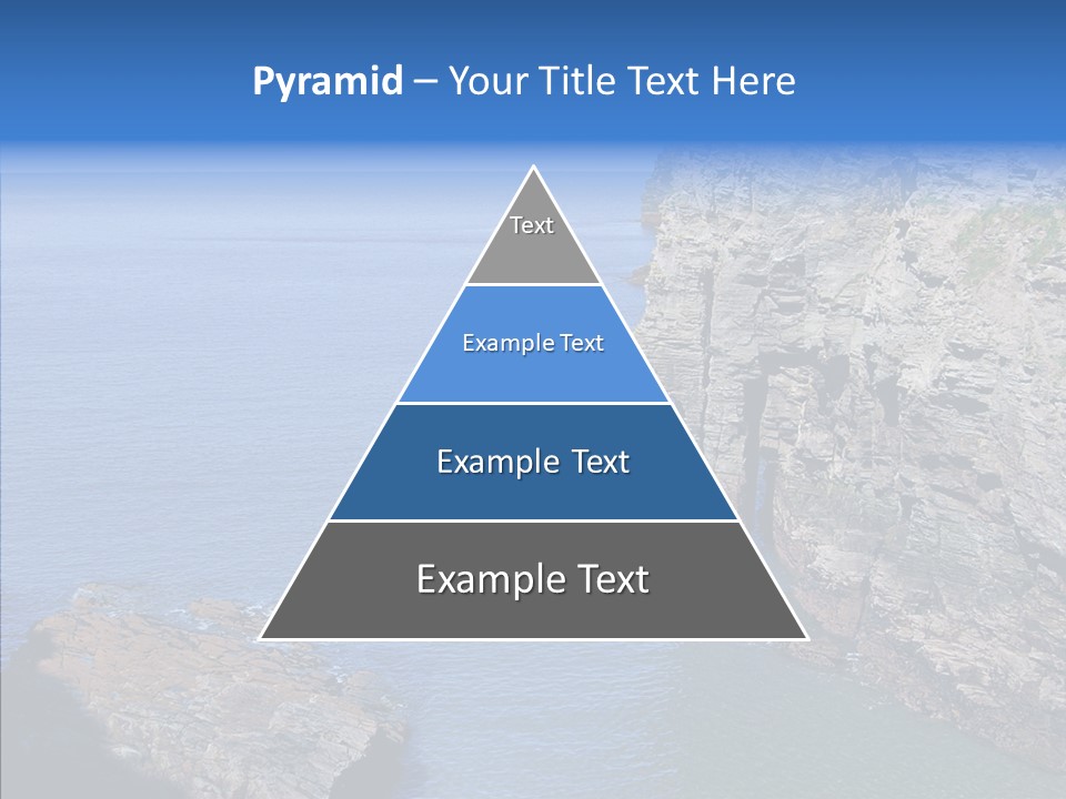 Nature Sea Landscape PowerPoint Template