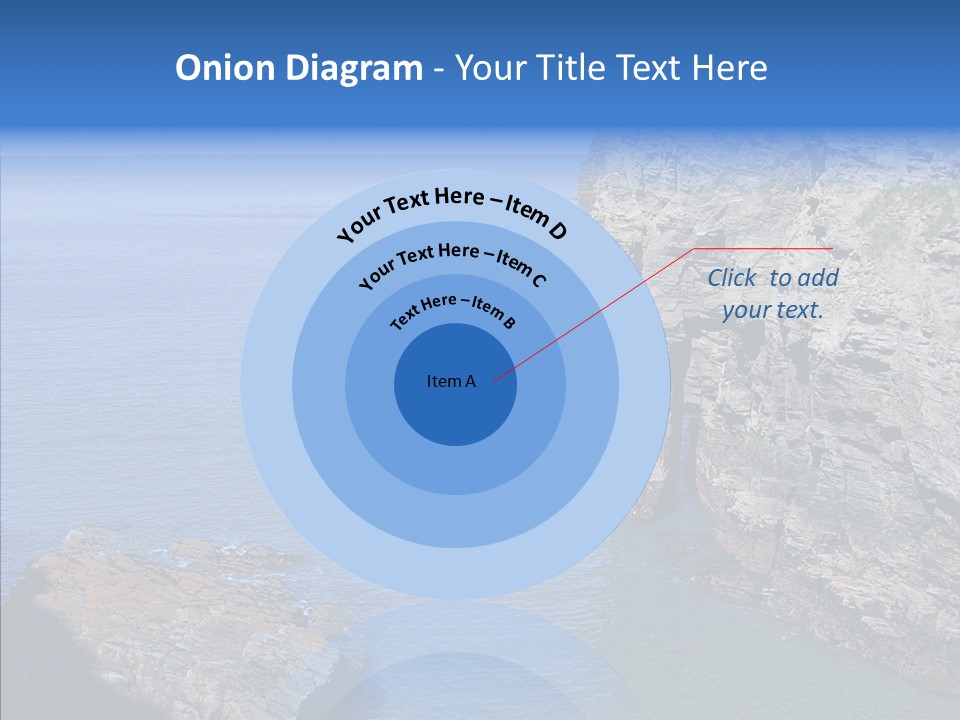 Nature Sea Landscape PowerPoint Template