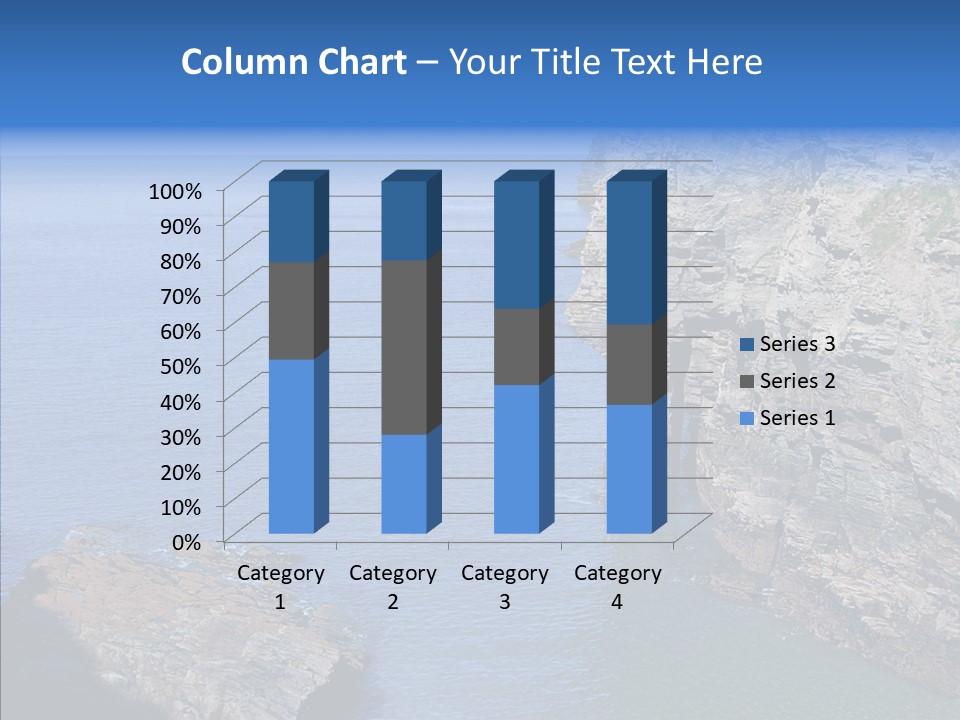Nature Sea Landscape PowerPoint Template