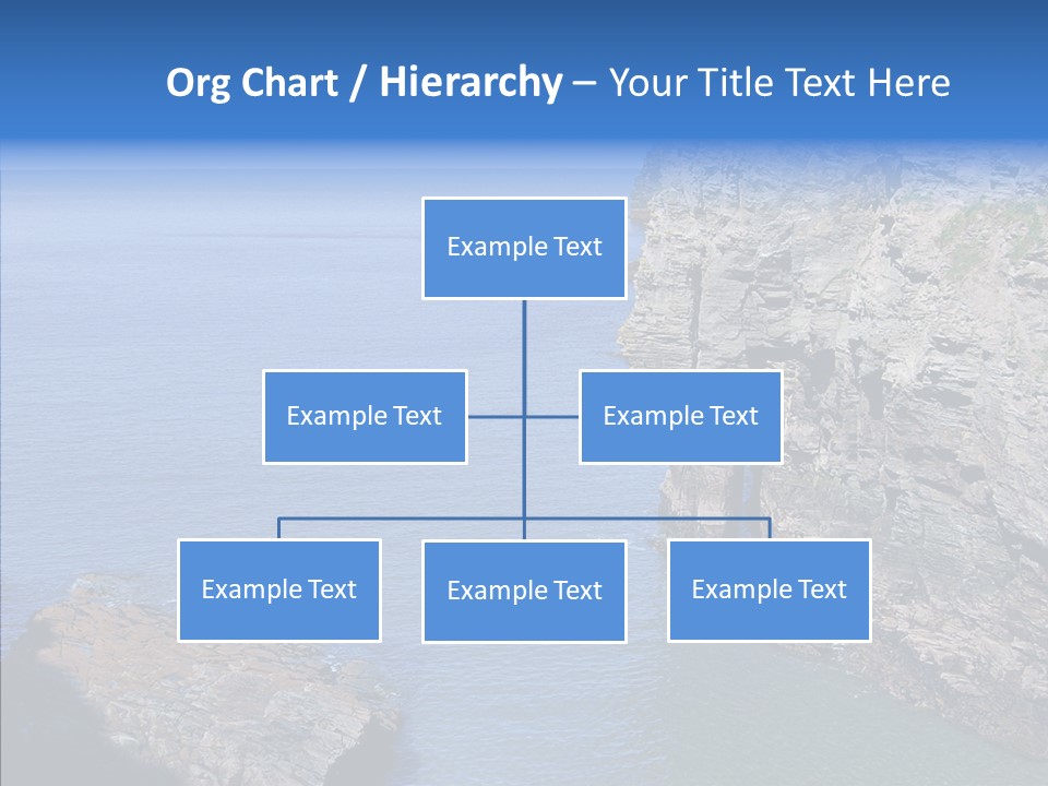 Nature Sea Landscape PowerPoint Template