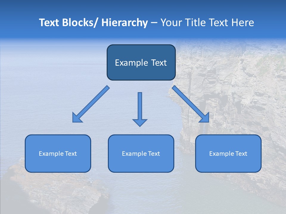 Nature Sea Landscape PowerPoint Template