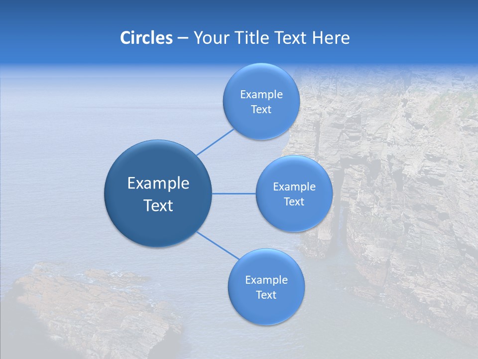 Nature Sea Landscape PowerPoint Template