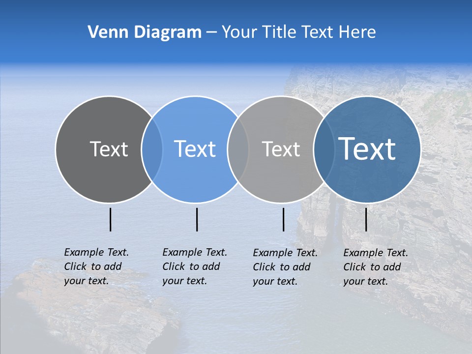 Nature Sea Landscape PowerPoint Template