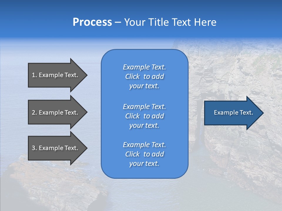 Nature Sea Landscape PowerPoint Template