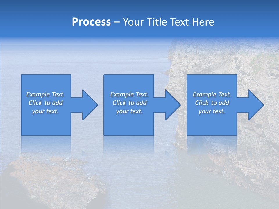 Nature Sea Landscape PowerPoint Template