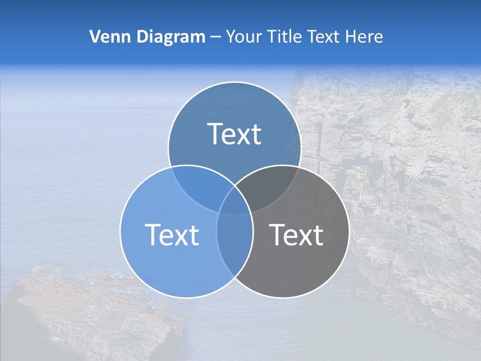 Nature Sea Landscape PowerPoint Template