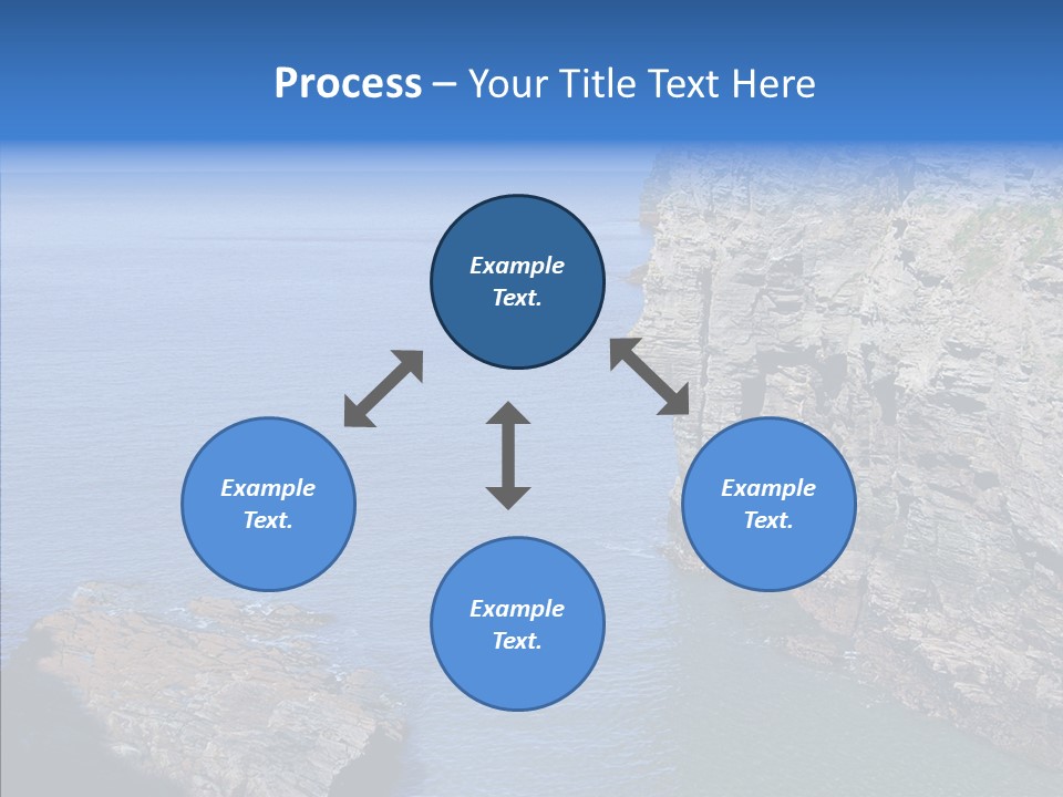 Nature Sea Landscape PowerPoint Template