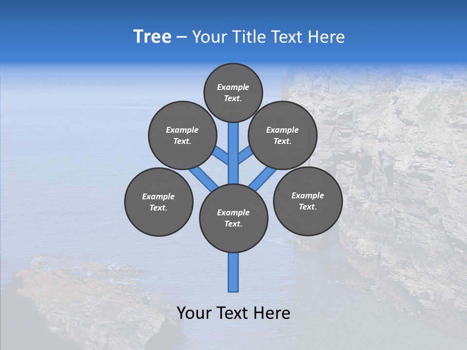 Nature Sea Landscape PowerPoint Template