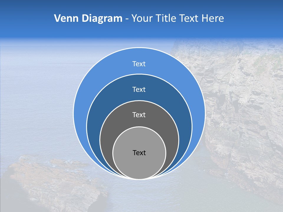Nature Sea Landscape PowerPoint Template