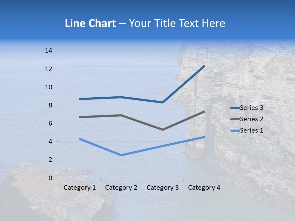 Nature Sea Landscape PowerPoint Template