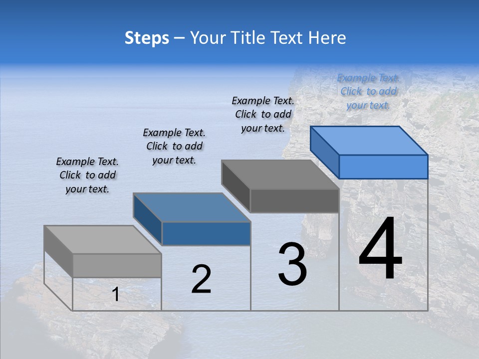 Nature Sea Landscape PowerPoint Template