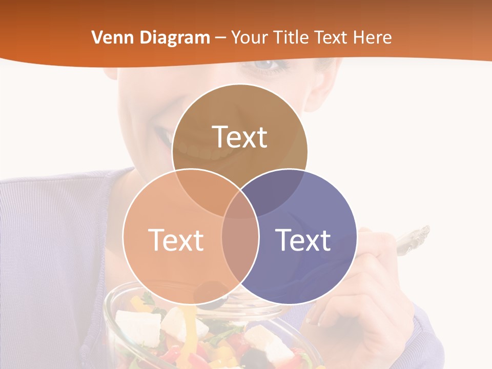 Cut Out Cheerful Olive PowerPoint Template