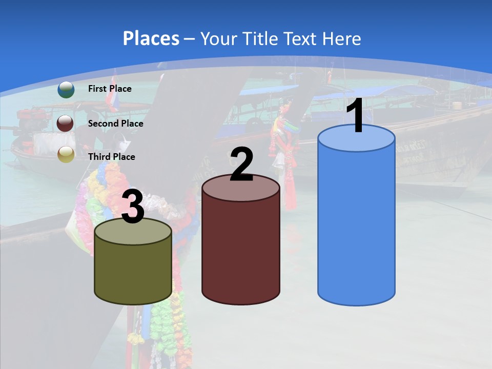 Chinese Transparent Phuket PowerPoint Template