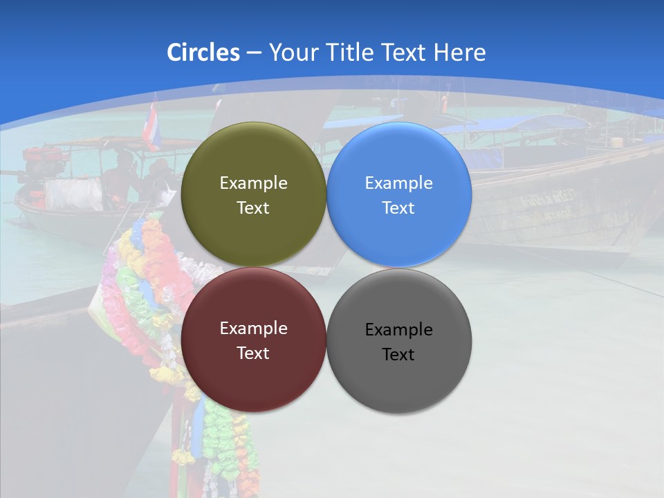 Chinese Transparent Phuket PowerPoint Template