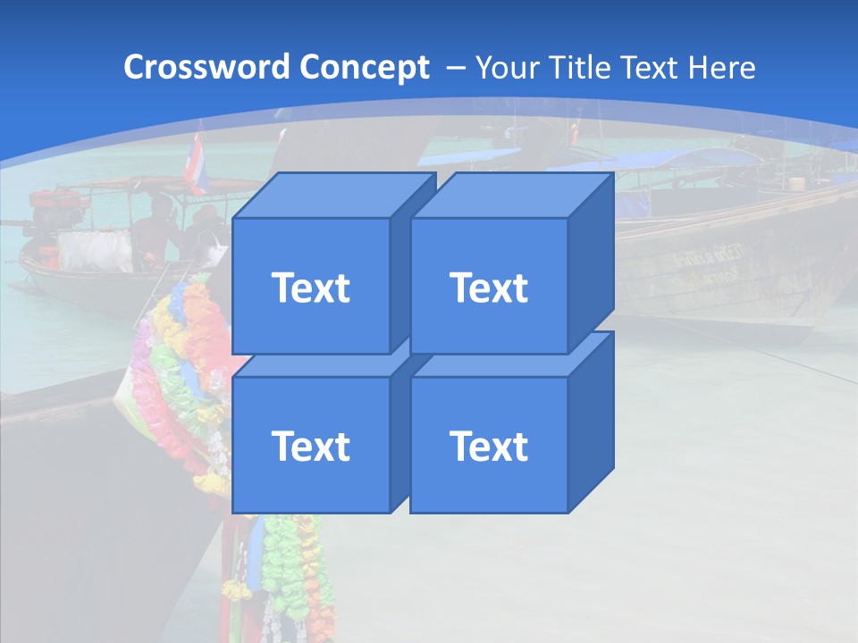 Chinese Transparent Phuket PowerPoint Template