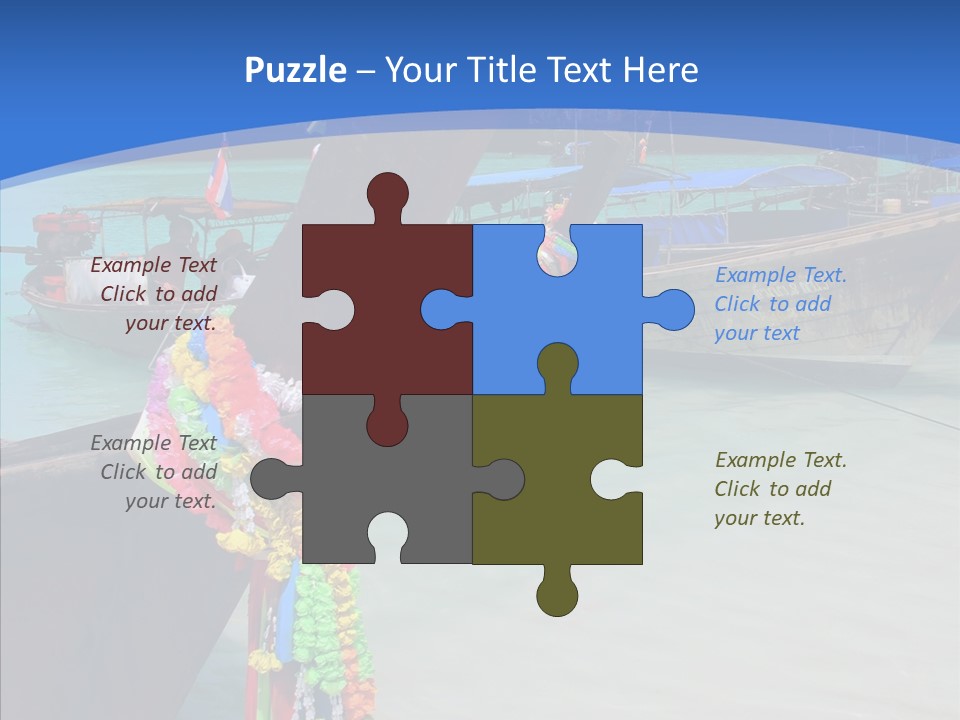 Chinese Transparent Phuket PowerPoint Template