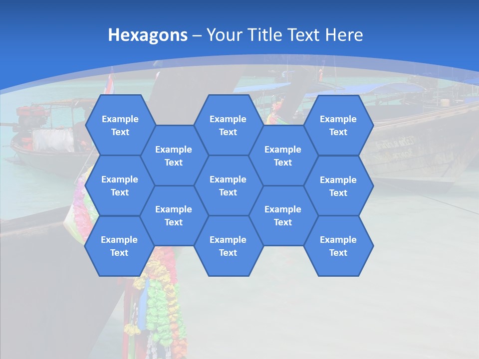 Chinese Transparent Phuket PowerPoint Template