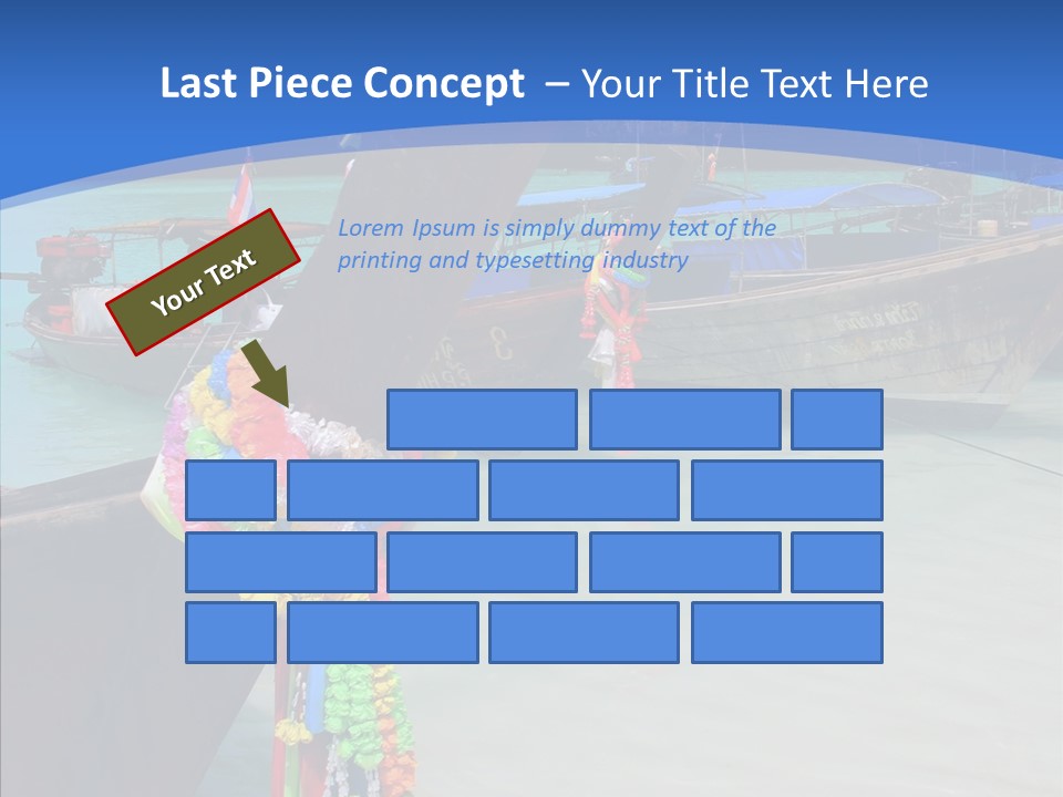 Chinese Transparent Phuket PowerPoint Template