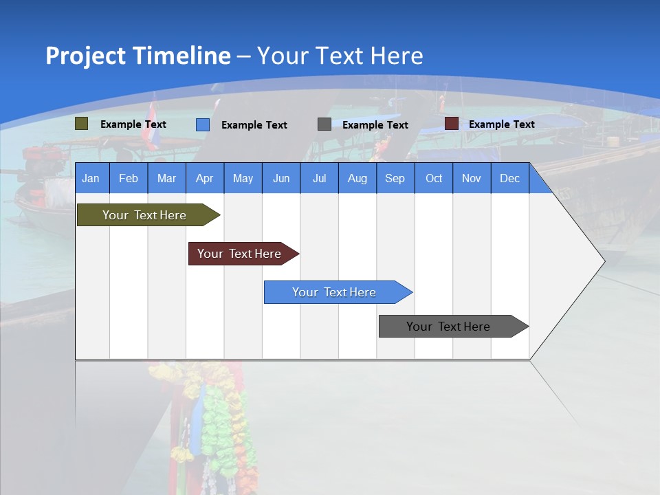 Chinese Transparent Phuket PowerPoint Template