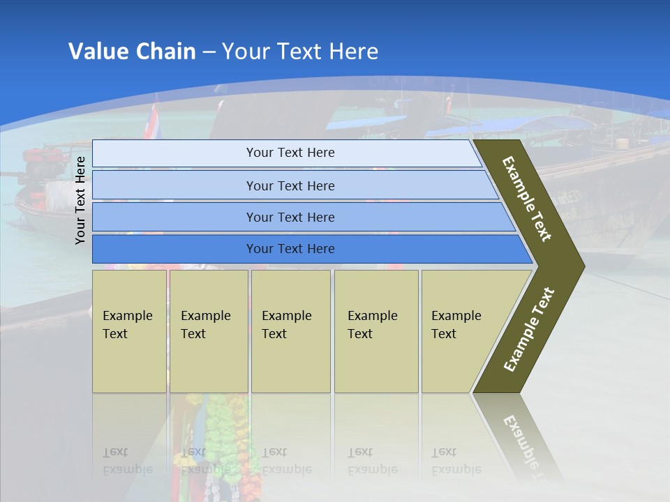 Chinese Transparent Phuket PowerPoint Template
